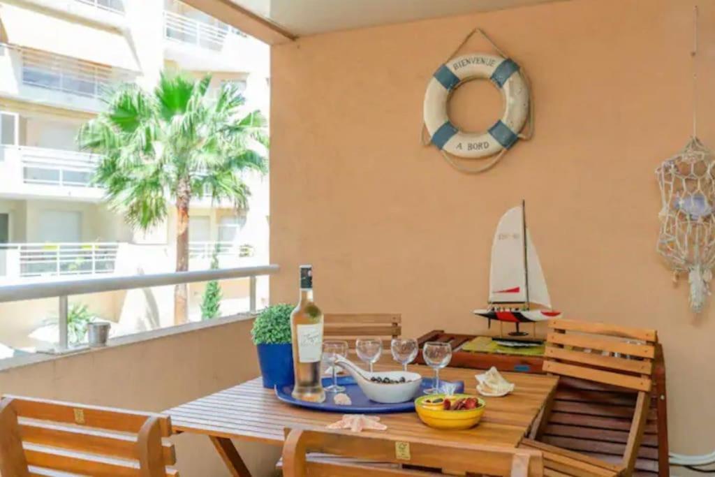 St Roch 2 - Appart 300 M De La Gare, Clim, Terrasse, Garage Антиб Экстерьер фото